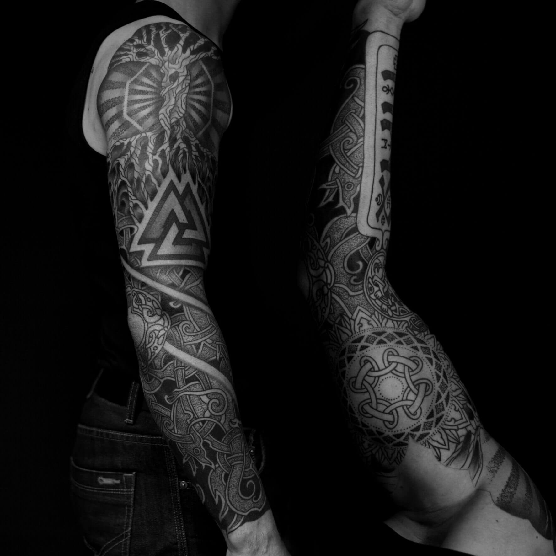 celtic arm tattoo