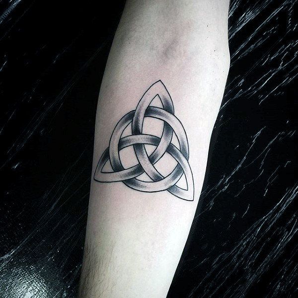 celtic knot tattoo on arm