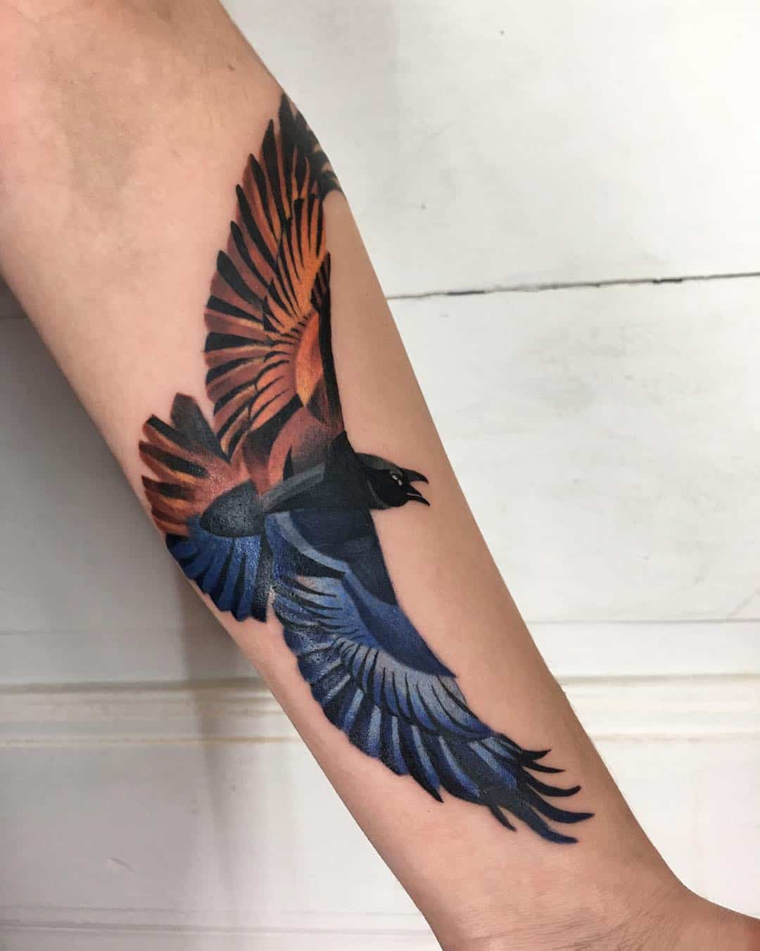 100 Inspirational Raven & Crow Tattoo Ideas - Ultimate Guide