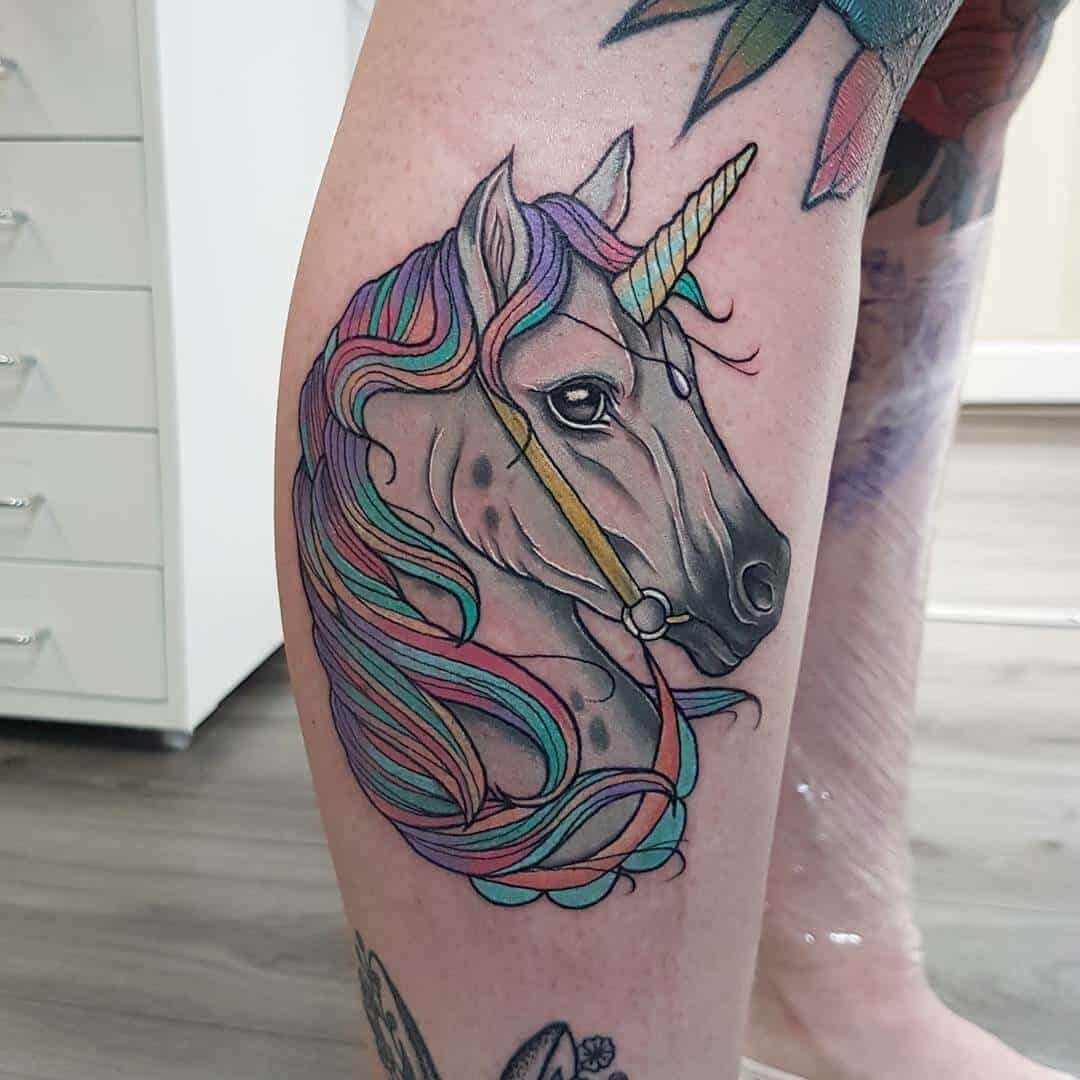 Share 73+ unicorn tattoo designs - esthdonghoadian