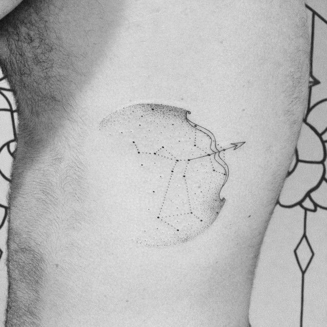 constellation sagittarius tattoo