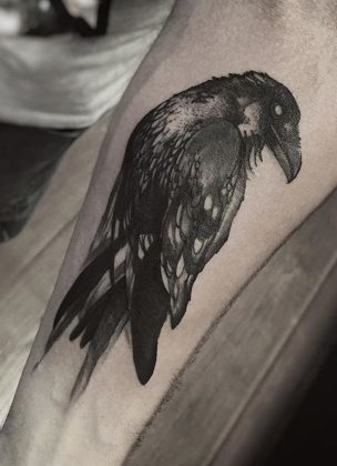 100 Inspirational Raven & Crow Tattoo Ideas - Ultimate Guide