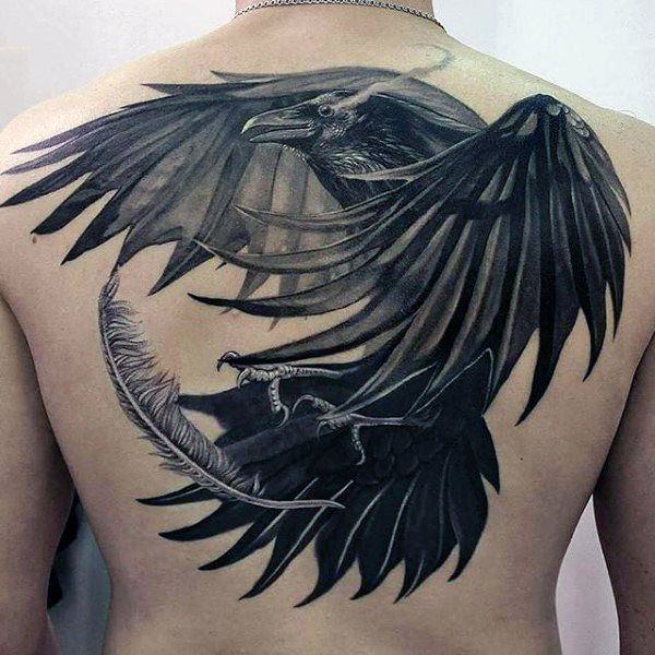 my crow tattoo  insta fintattoo at mr finsters tattoo  rtattoo