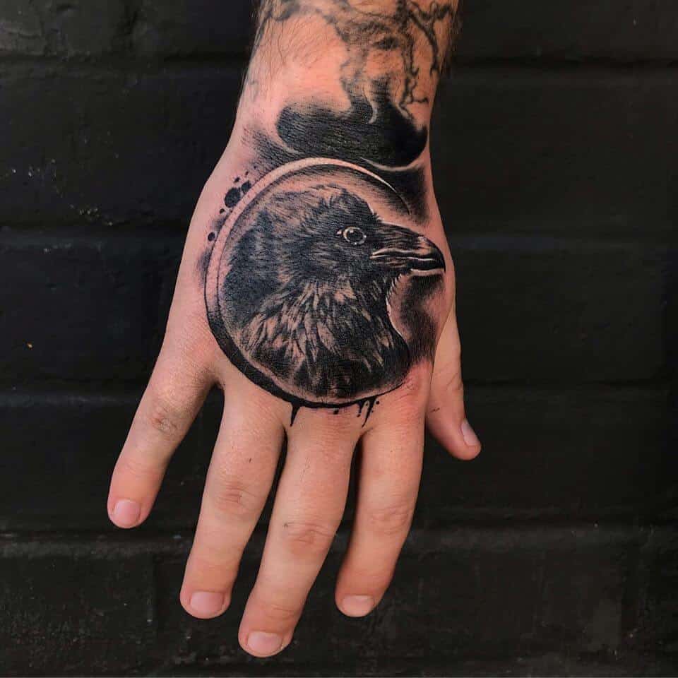 Raven tattoo meaning and 50 design ideas  Legitng