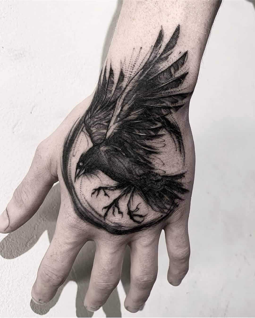 118 Insightful Raven Tattoo Ideas To Rescue Yourself From Hardship