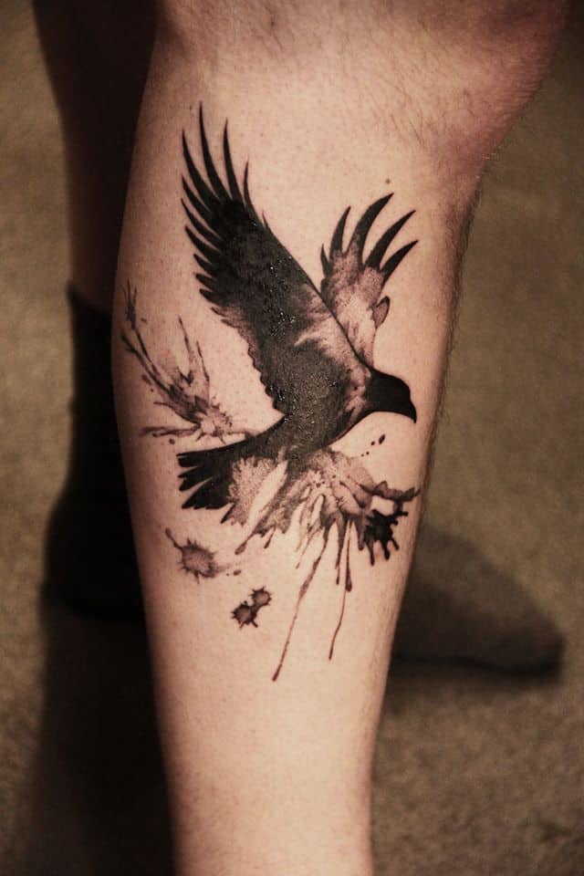 100 Inspirational Raven & Crow Tattoo Ideas Ultimate Guide