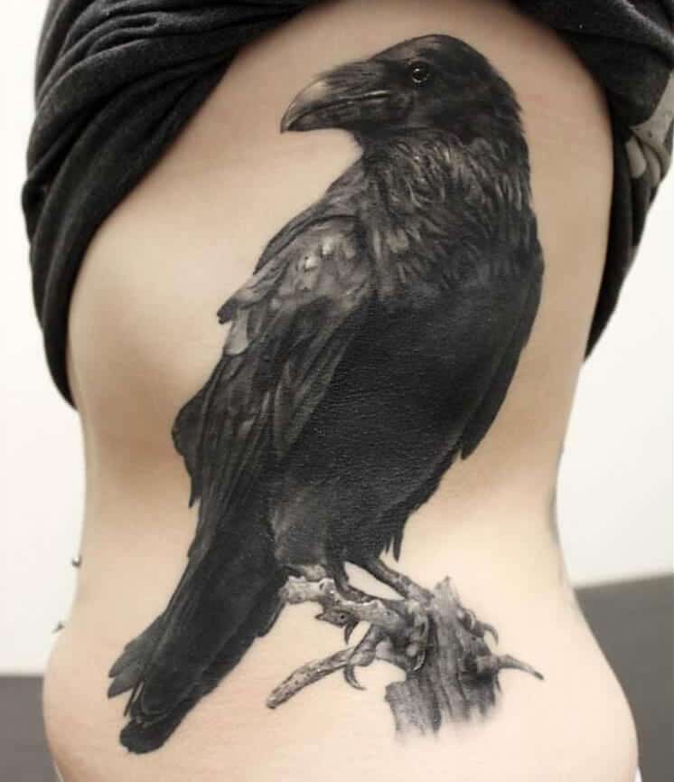 100 Inspirational Raven & Crow Tattoo Ideas Ultimate Guide