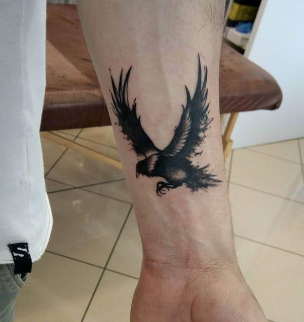 100 Inspirational Raven & Crow Tattoo Ideas Ultimate Guide