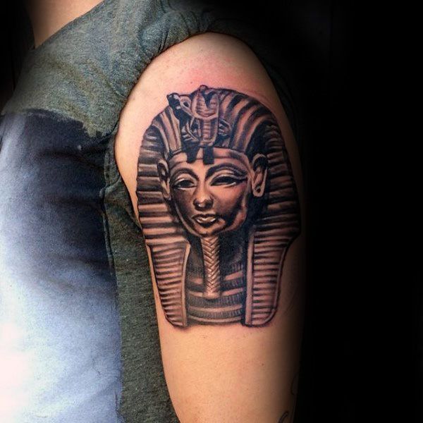 egyptian tattoo on arm