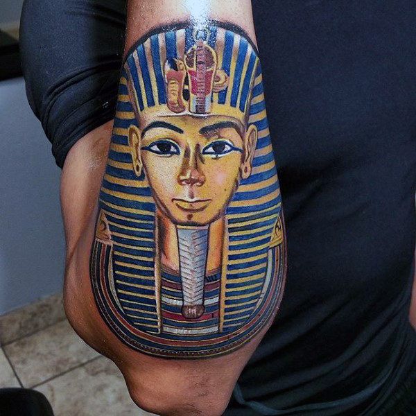 egyptian arm tattoo