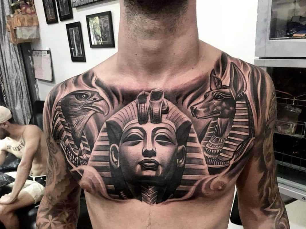 8. Sphinx hand tattoo - wide 1