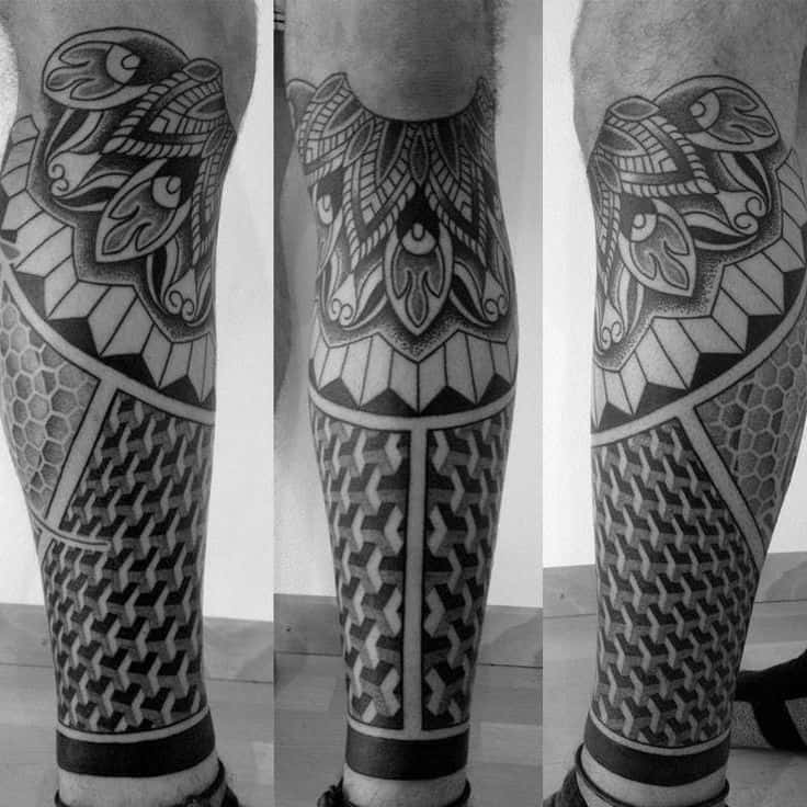 geometric celtic tattoo