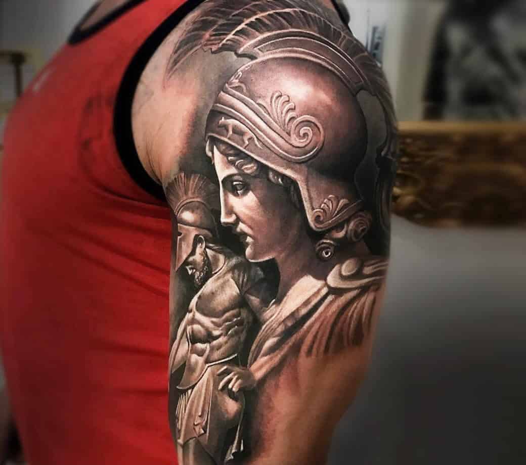 god of war arm tattoo