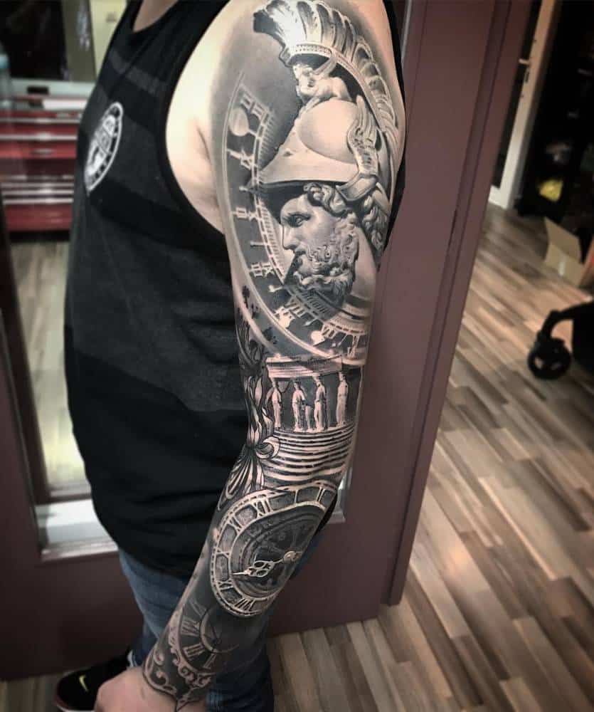 god of war arm tattoo