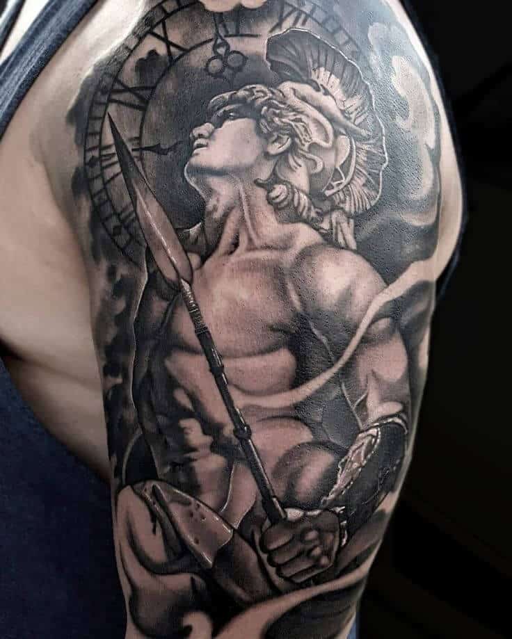 Spartan Warrior Tattoo  TATTOOGOTO