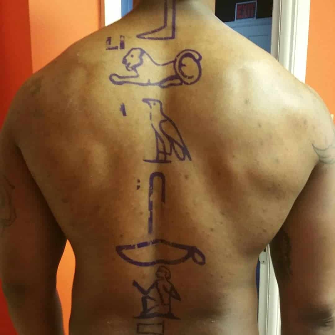 hieroglyphics. | Hieroglyphics tattoo, History tattoos, Egyptian eye tattoos