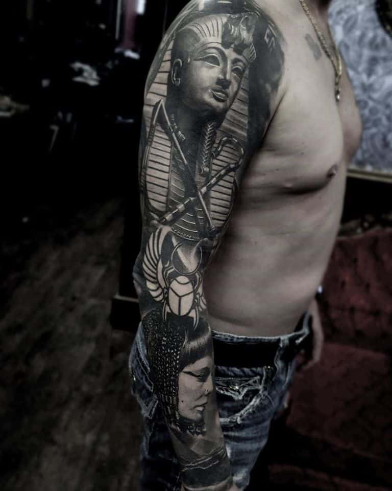 Egyptian Tattoo by Jose Baena: TattooNOW