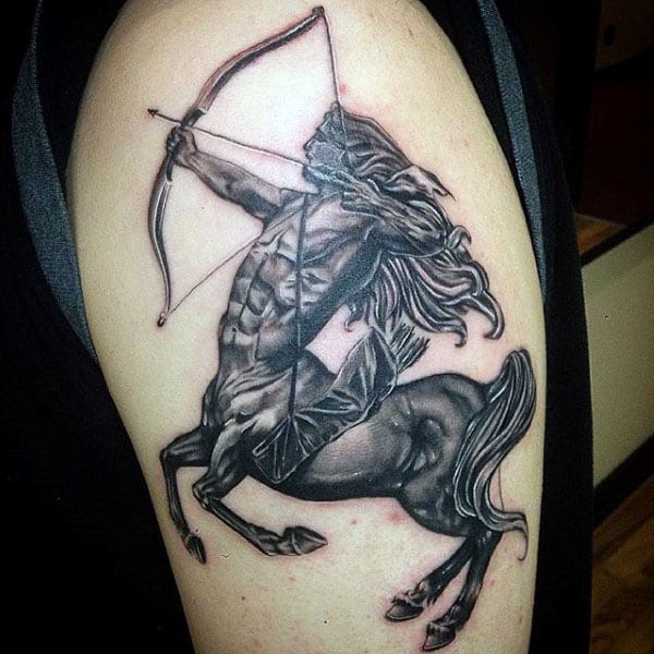 sagittarius arm tattoo