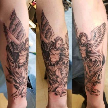 100 Saint Michael Tattoos That You Shouldn’t Miss!