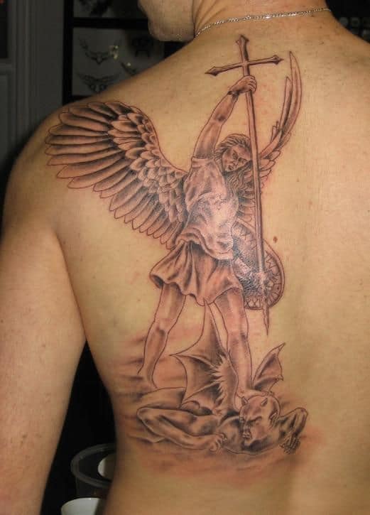 75 MindBlowing Saint Michael Tattoos And Their Meaning  AuthorityTattoo