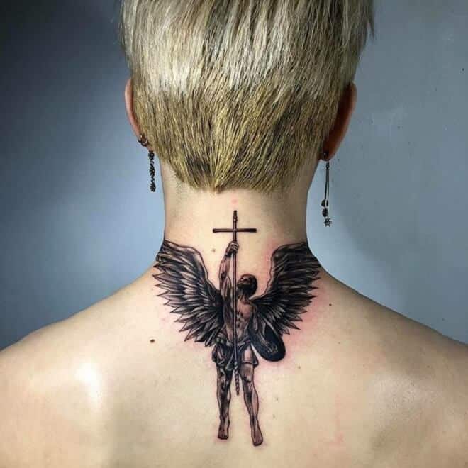 50 Best Angel Tattoos For Men Ideas And Designs 2023  FashionBeans