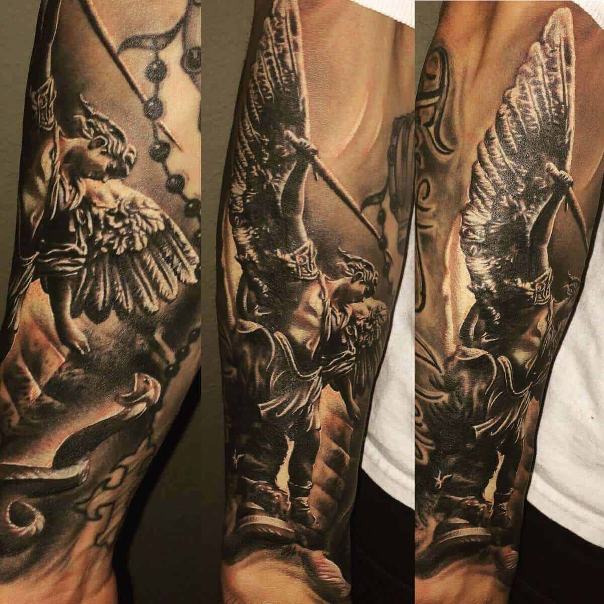 100 Saint Michael Tattoos That You Shouldn’t Miss!