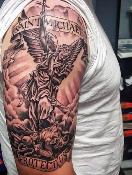 St Michael Tattoo Designs  27 Perfect Examples  Design Press