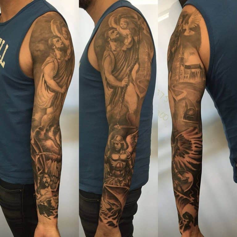 100 Saint Michael Tattoos That You Shouldn’t Miss!