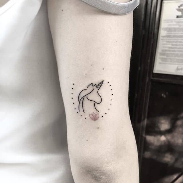 29 Gorgeous Unicorn Tattoos To Embrace Your Magic Within