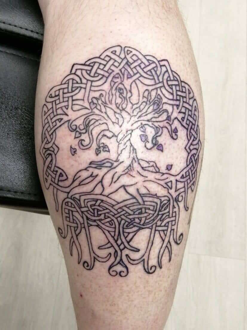 tree of life celtic tattoo