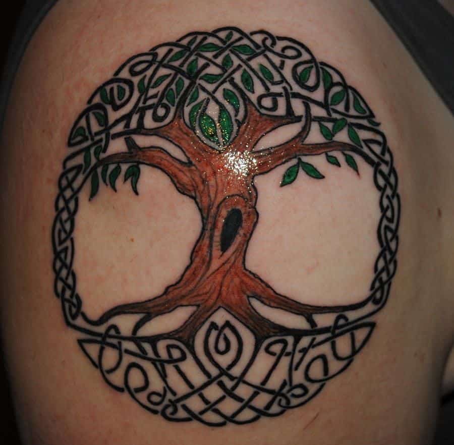 tree of life celtic tattoo