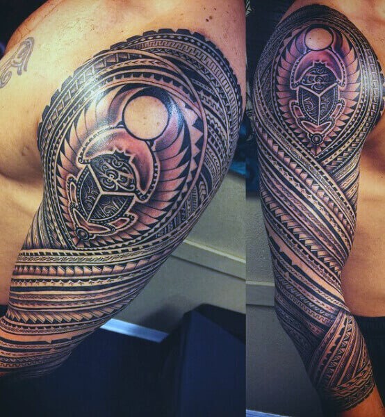 tribal egyptian tattoo