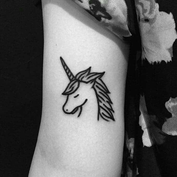 Update 100 about unicorn tattoo easy best  indaotaonec