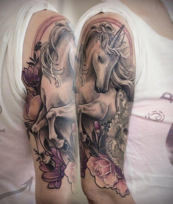 100 Prettiest Unicorn Tattoo Ideas Ever The Ultimate Guide 4382