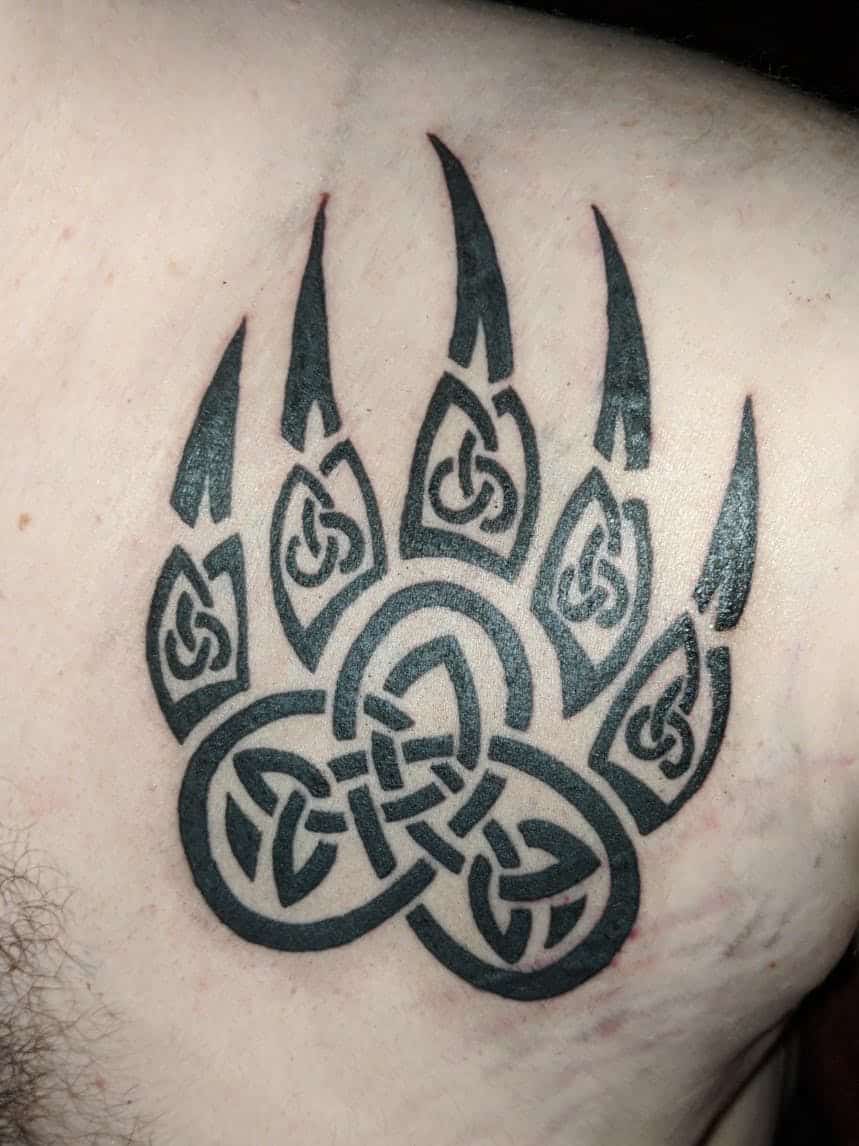 viking bear tattoo