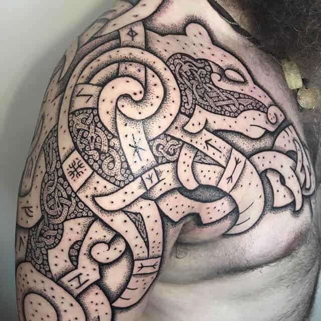 Viking Bear Tattoo