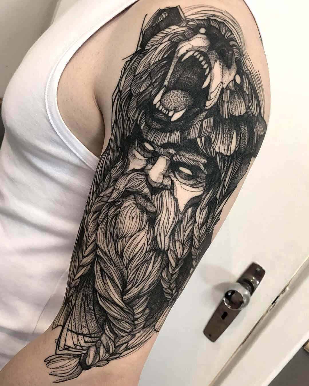 viking bear tattooTikTok Search