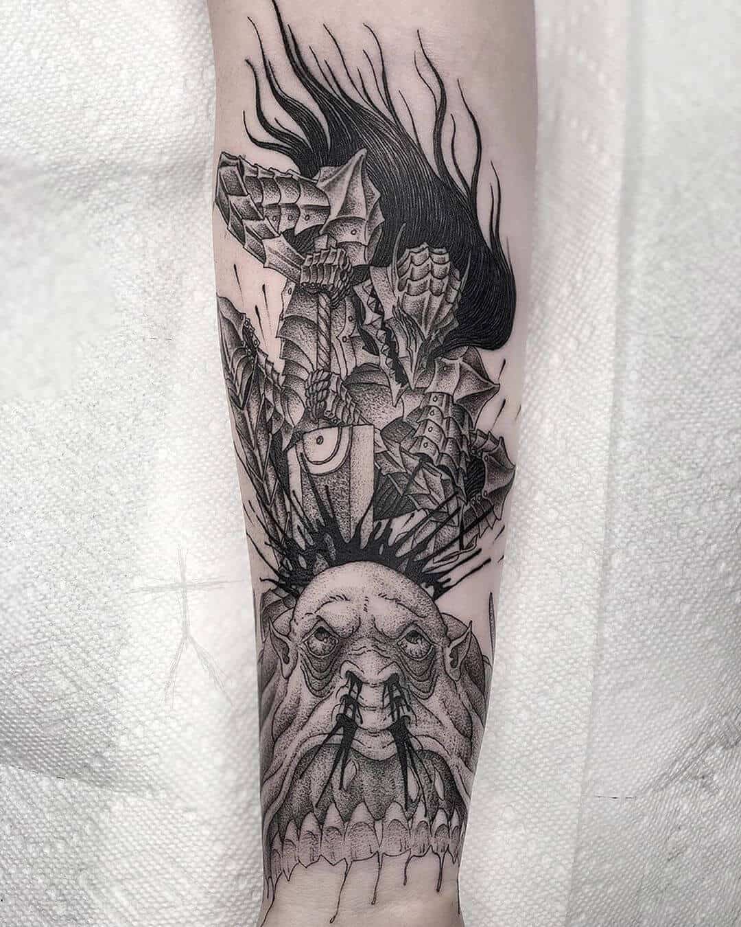 viking berserker tattoo