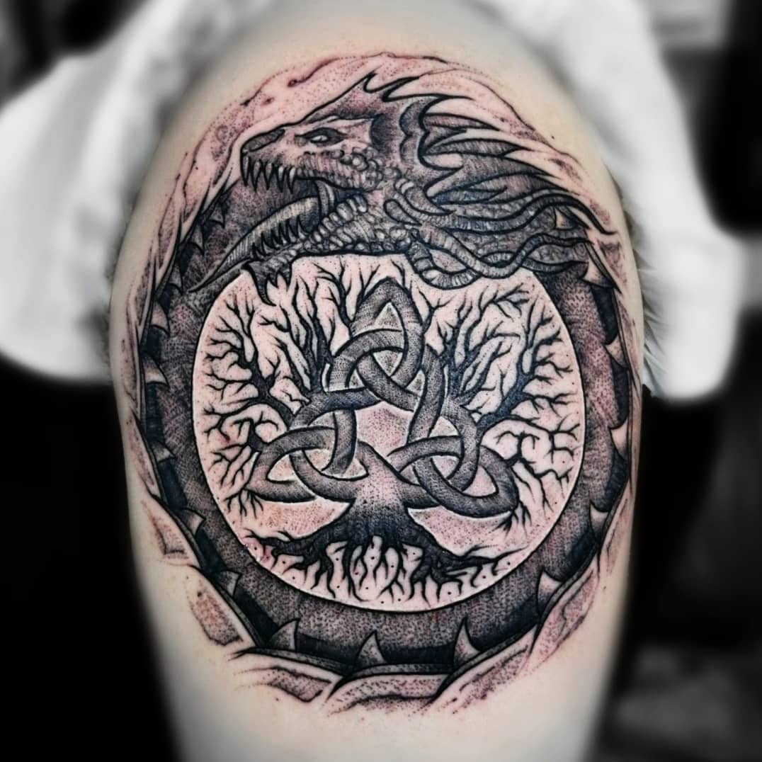 tree of life tattoo viking