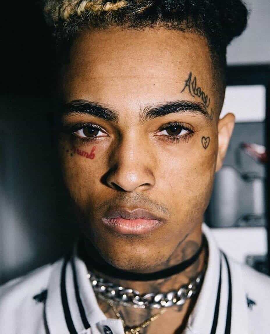 XXXTentacion broken heart tattoo