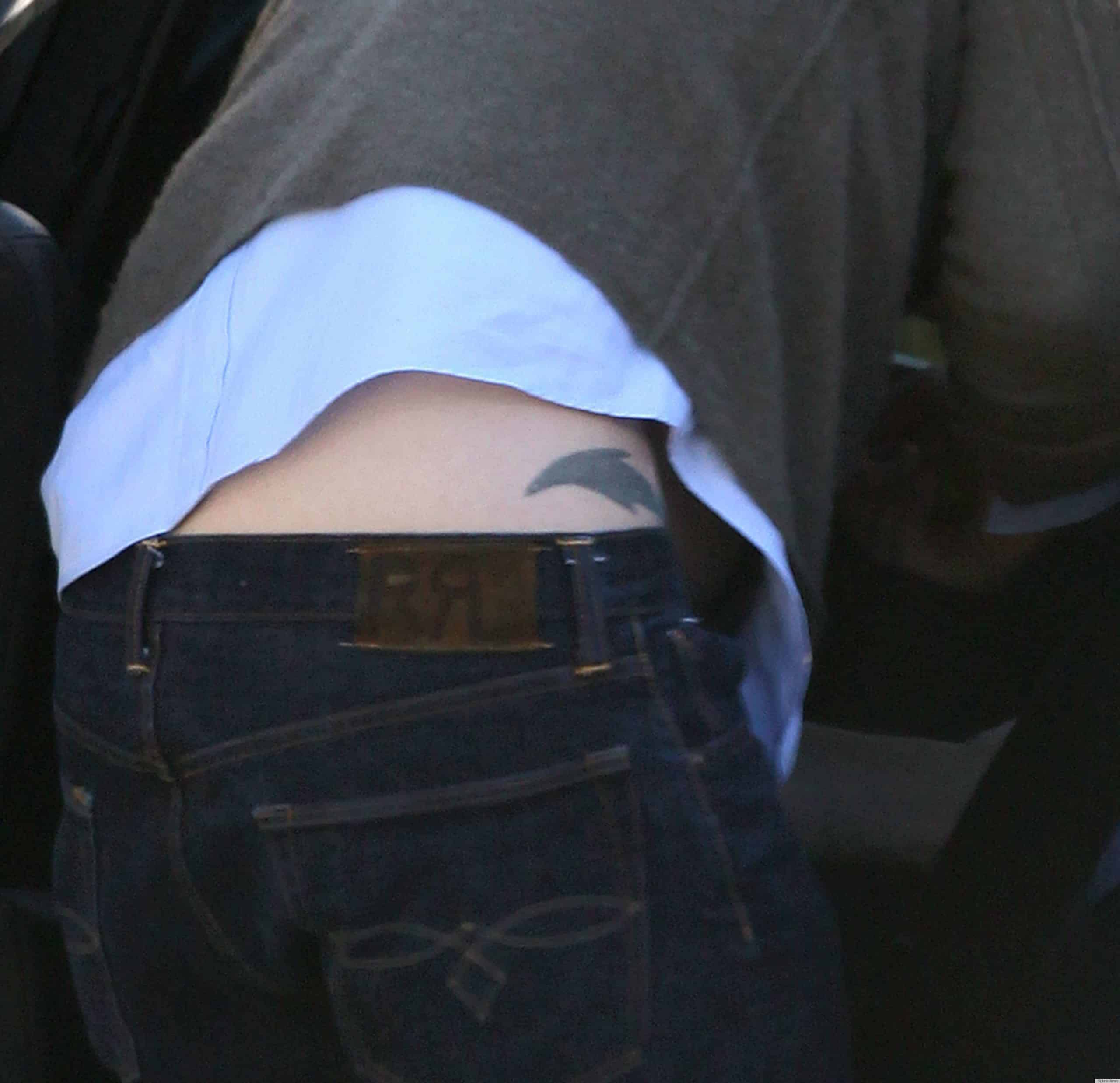 ben affleck dolphin tattoo