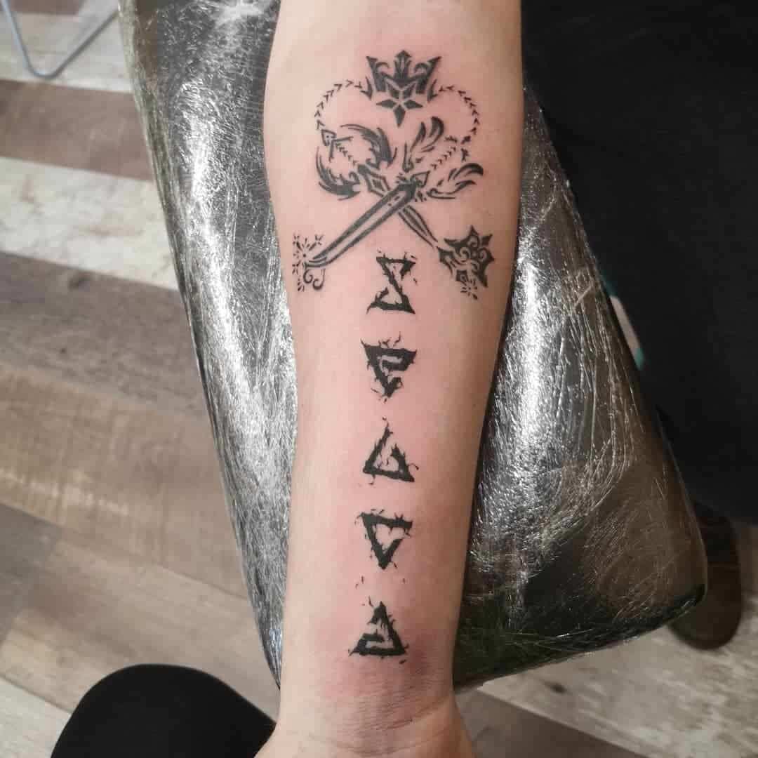 Top 50 Best Kingdom Hearts Tattoos  2021 Inspiration Guide