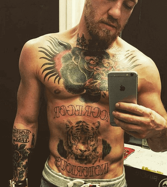 conor mcgregor slow is smooth, smooth is fast tattoo