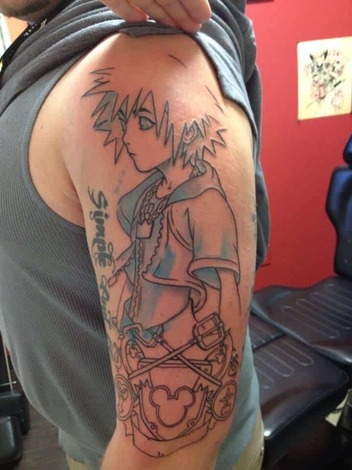 50 Awesome Kingdom Hearts Tattoo Ideas [Ultimate Guide]