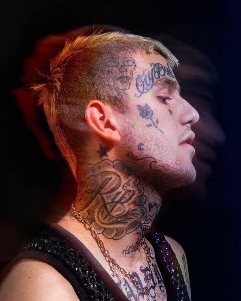 lil peep logo tattoo