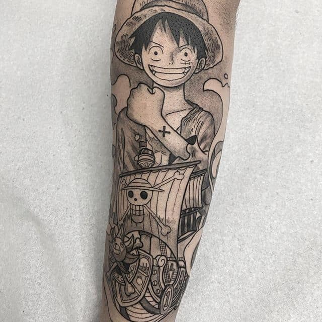 Brandon Tattoos  So stoked I got to tattoo Monkey D Luffy from One Piece  today One of my favourite anime series  always keen to do anything in  this genre   Facebook