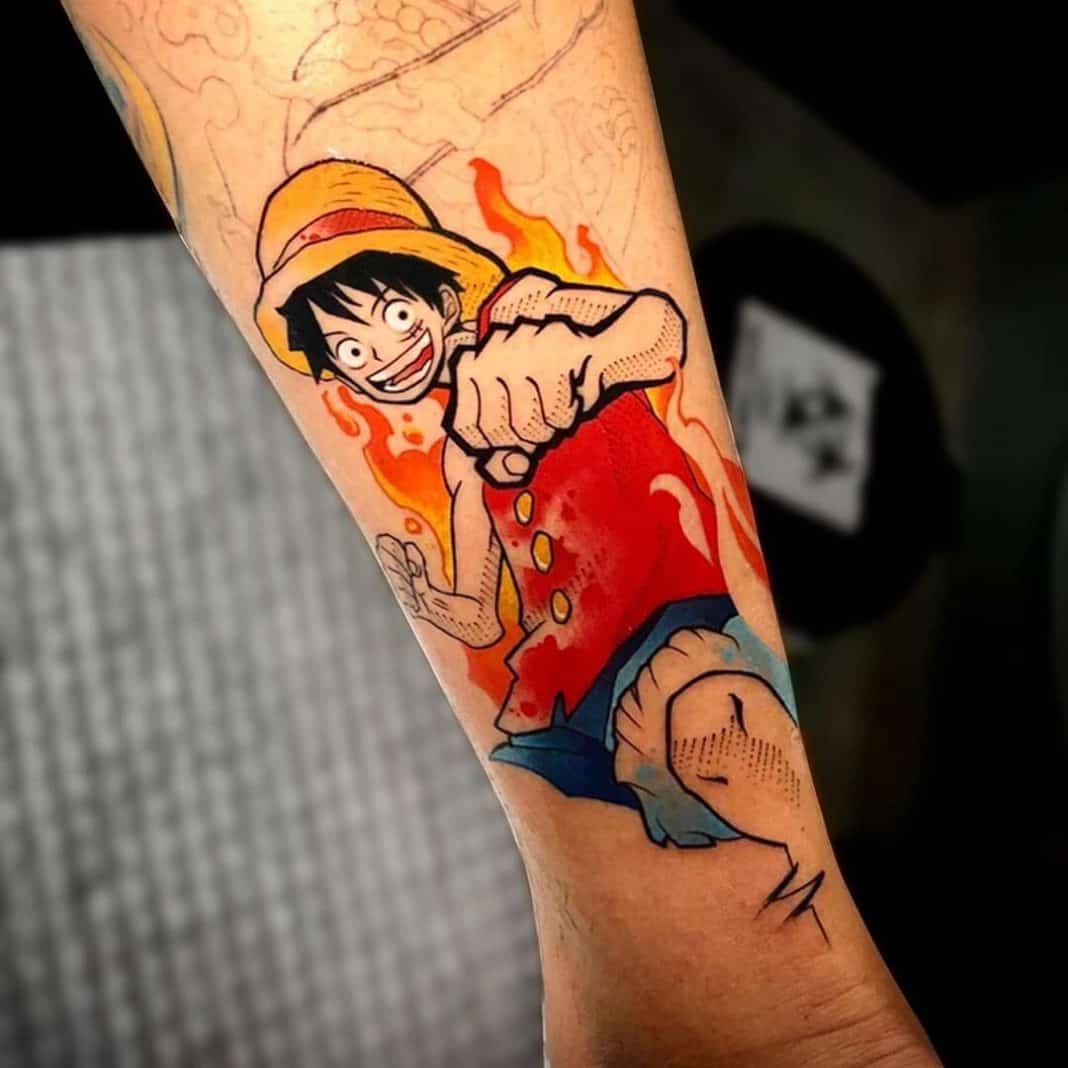 Pin en Inspiração Tattoo Anime - artes pelo tatuador @marvininspaces