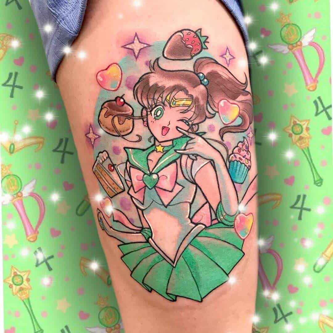 sailor jupiter tattoo