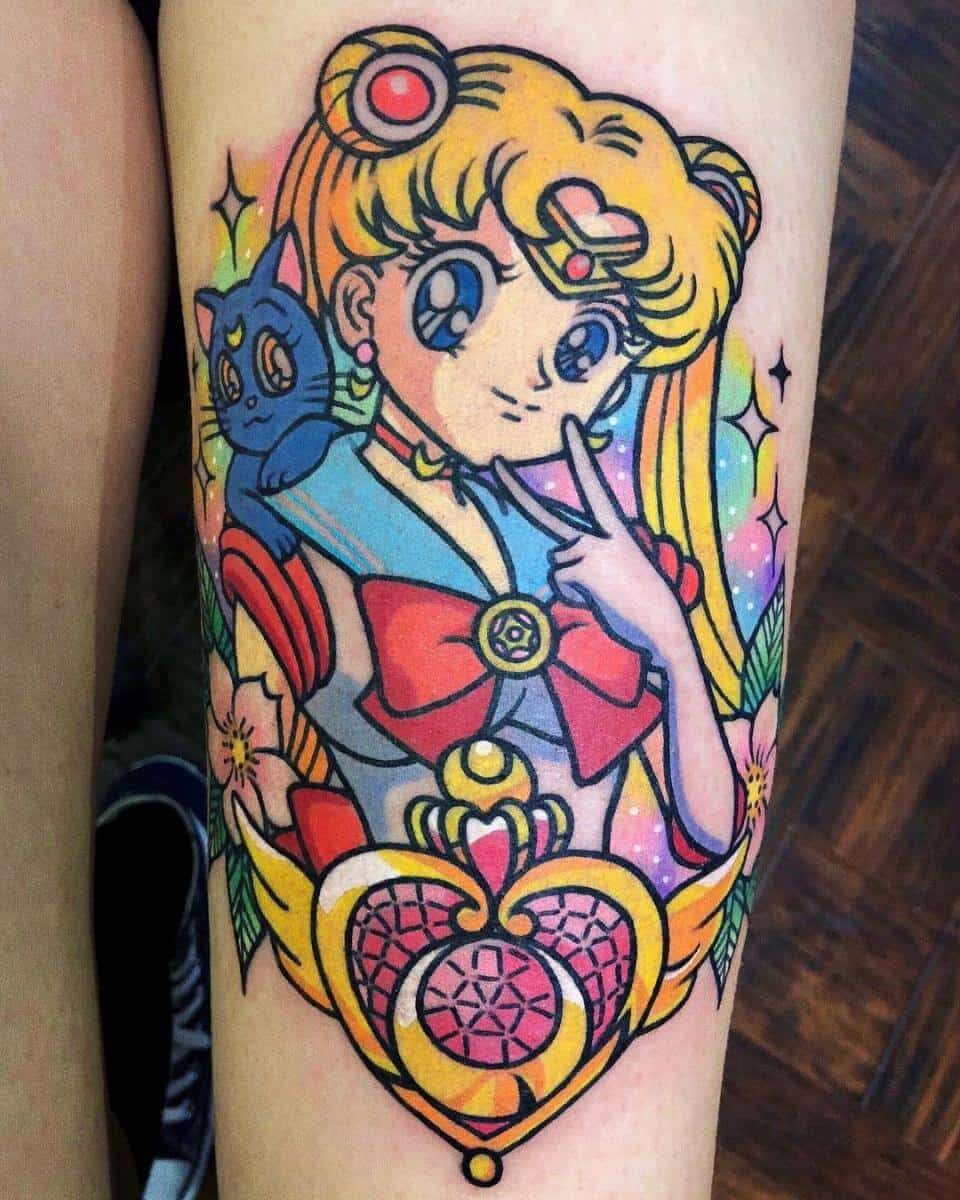 32 Sensational Sailor Moon Tattoos Ultimate Guide