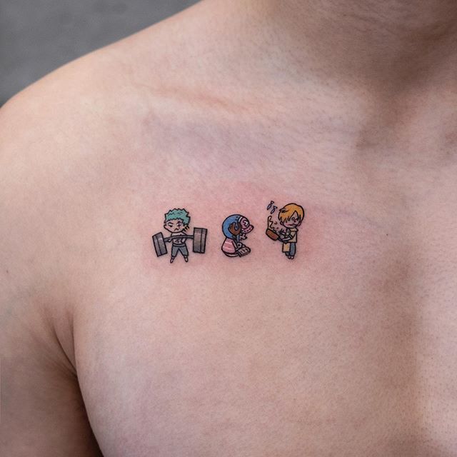 Straw Hat Pirates tattoo: Hãy khám phá bộ sưu tập hình xăm Mũ Rơm vô cùng độc đáo! Từ những chiếc mũ trắng đến những hình ảnh đầy sức mạnh của nhóm hải tặc, đây là những tác phẩm nghệ thuật mang lại cảm giác mãnh liệt và khát khao trở thành một đồng hành của Mũ Rơm.